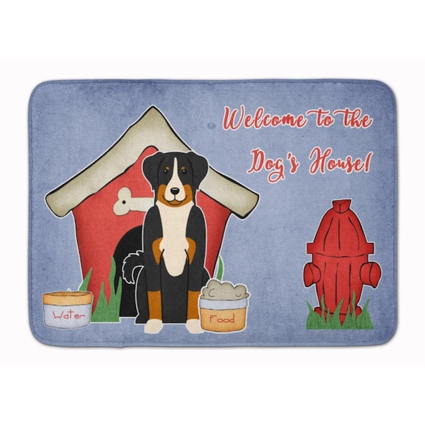 Carolines Treasures Dog House Appenzeller Sennenhund Machine Washable Memory Foam Mat BB2797RUG - main